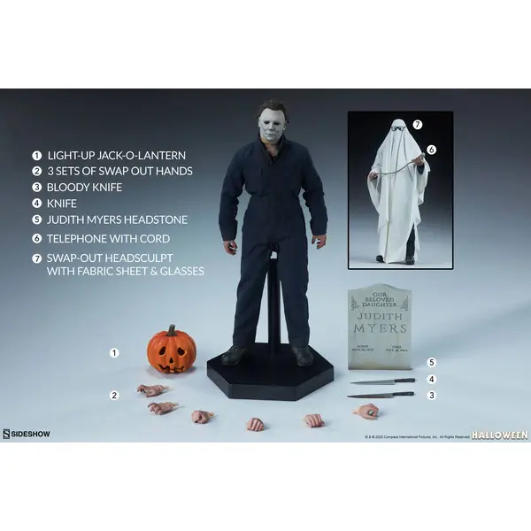 MICHAEL MYERS HALLOWEEN FIGURINE 30 CM