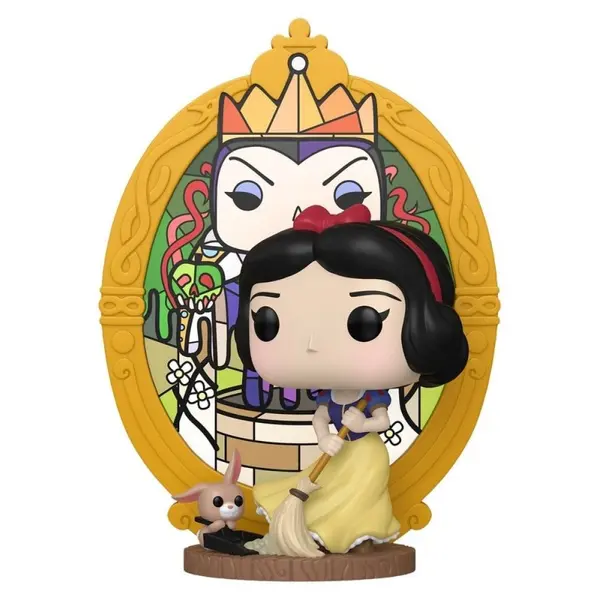 Blanche-Neige - Figurine POP! Deluxe Blanche Neige (Vitrail) 9 cm