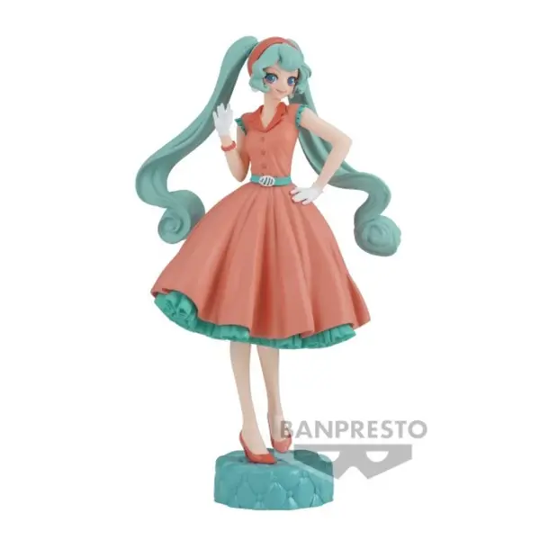 Figurine Vocaloid - Hatsune Miku World Journey Vol 1 18cm