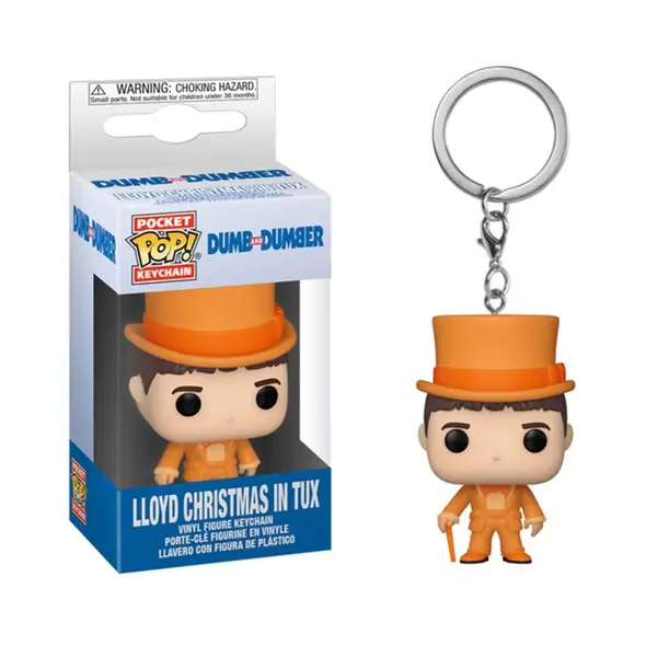Porte Clé Dumb & Dumber - Lloyd In Tux Pocket Pop 4cm