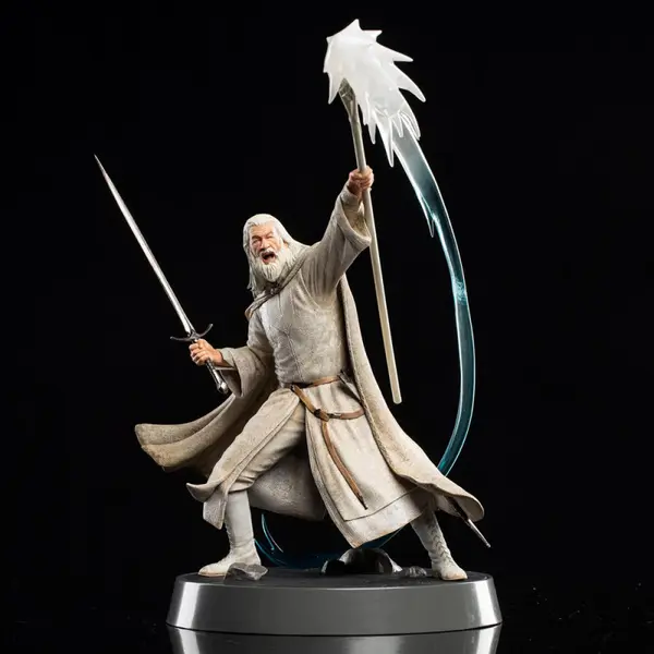 LE SEIGNEUR DES ANNEAUX Figurine Gandalf le Blanc Figures of Fandom Weta