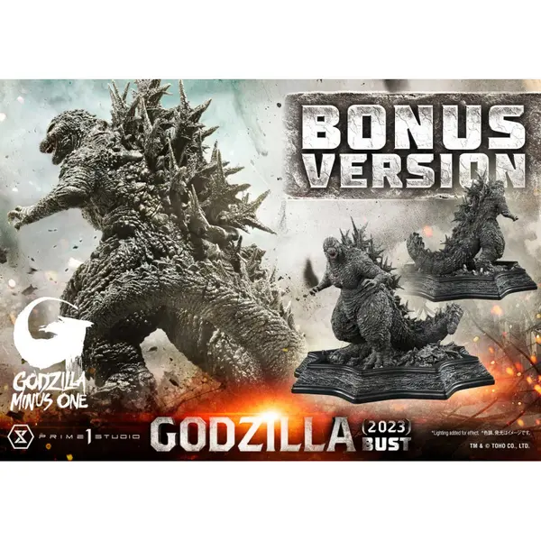 GODZILLA Minus One Buste Godzilla Bonus Version Prime 1 Studio