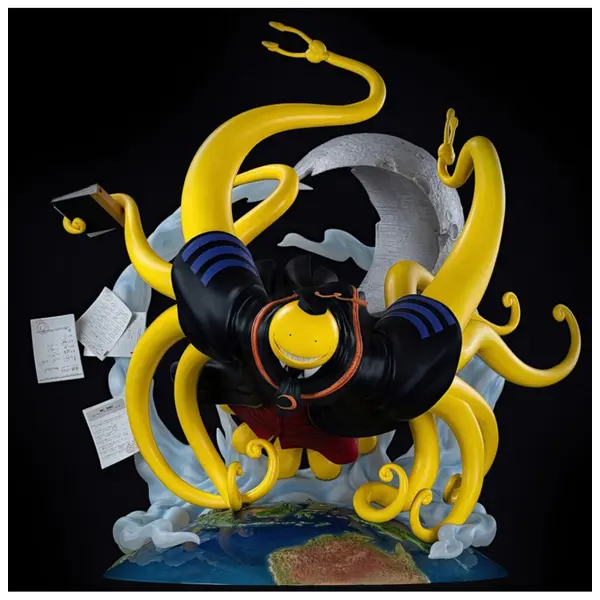 Statue Assassination Classroom - Resine 1/6 Professeur Koro 300Pcs 45cm