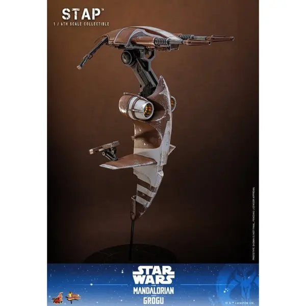 STAR WARS The Mandalorian & Grogu Véhicule STAP Hot Toys