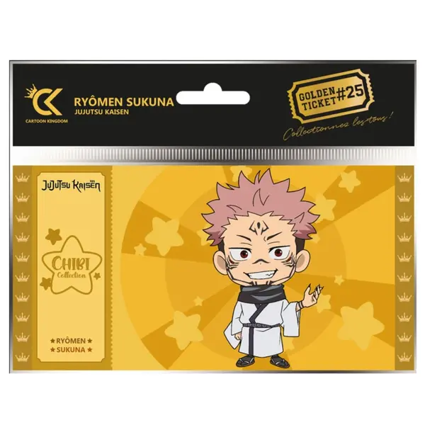 Golden Ticket Jujutsu Kaisen - Chibi Ryomen Sukuna