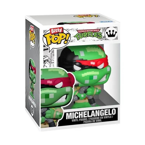 Les Tortues Ninja - Figurine Bitty POP! Arcade Claw Les Tortues Ninja