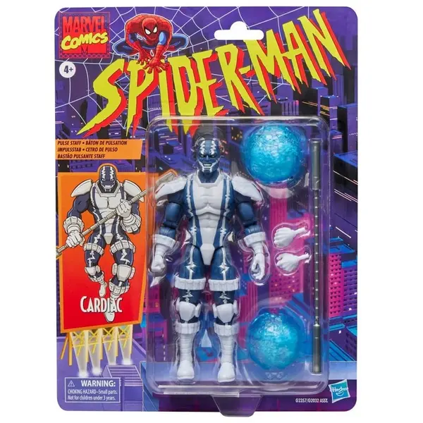 SPIDER-MAN Marvel Legends Series Figurine Retro Marvel's Cardiac Hasbro