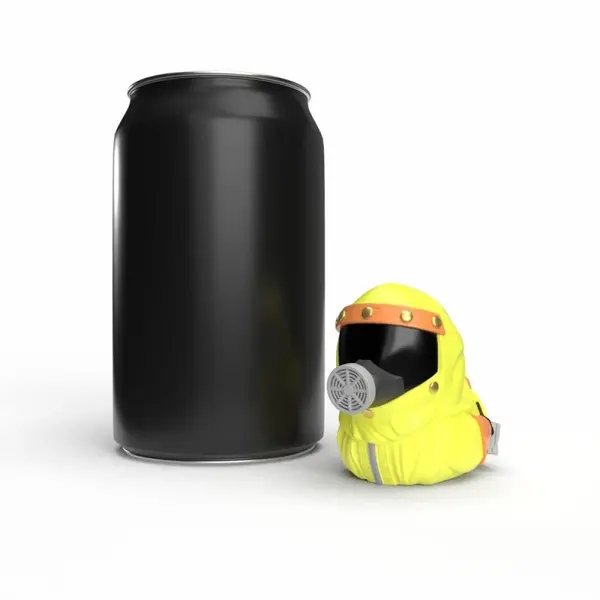 Retour vers le Futur - Mini Figurine Tubbz Marty Radiation Suit 5 cm