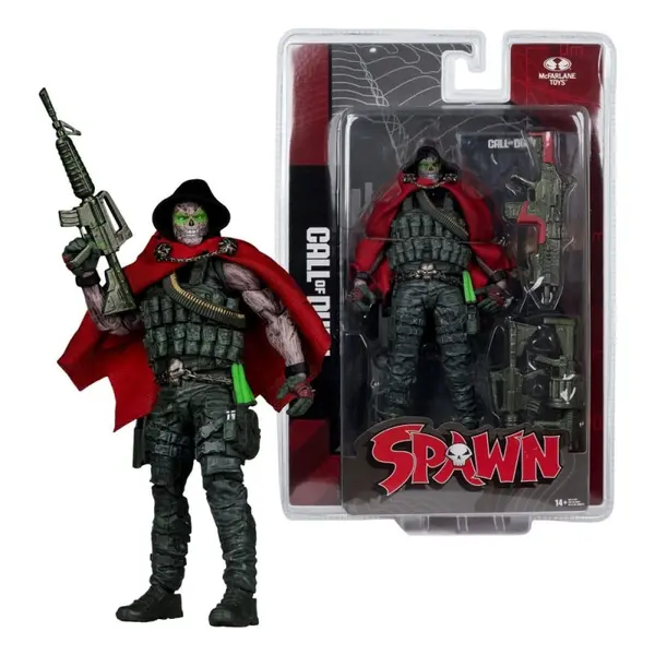 Call of Duty - Figurine Burned Spawn 18 cm