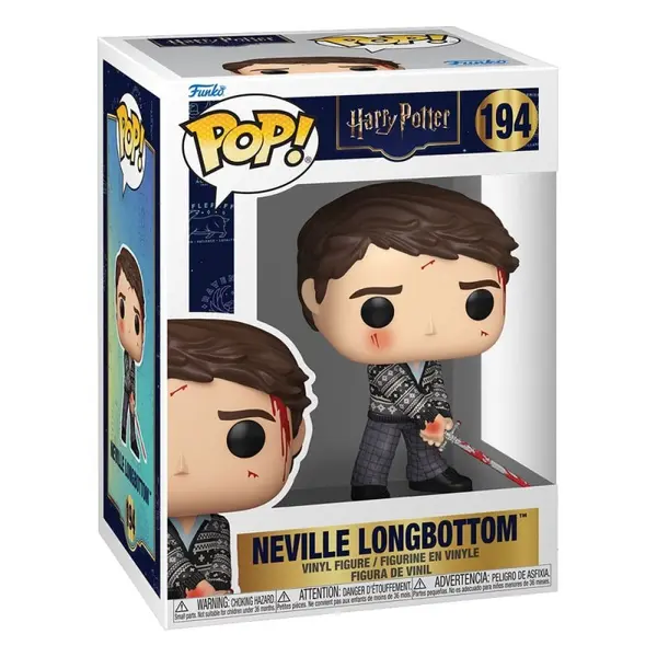 Harry Potter - Figurine POP! Neville Londubat avec l'épée de Gryffondor 9 cm