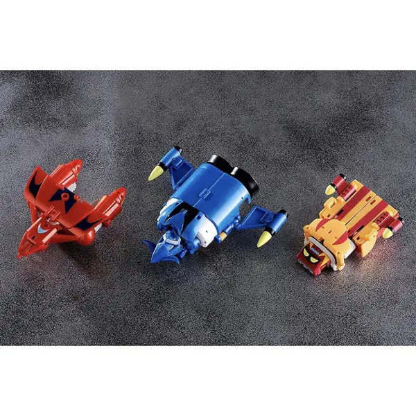 GETTER ROBO G Set Figurines Dynamic Change Getter Robo FREEing