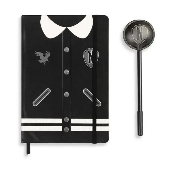 Mercredi - Coffret cadeau Journal intime Varsity Mercredi