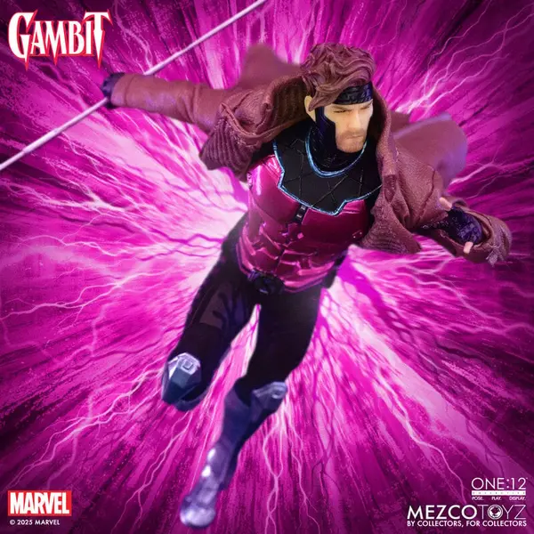 MARVEL Figurine Gambit One:12 Mezco Toyz