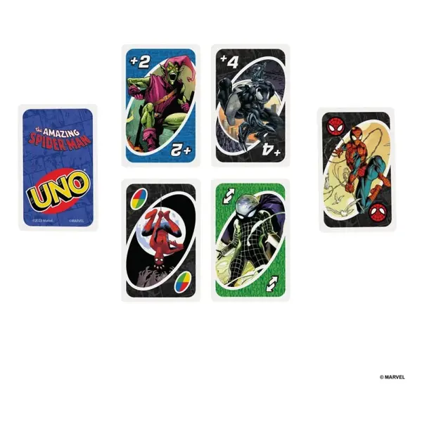 Marvel - Jeu de cartes UNO The Amazing Spider-Man