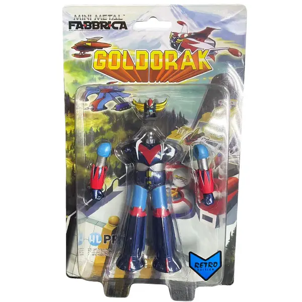 GOLDORAK Figurine Mini Metal Fabbrica Retro Edition HL PRO