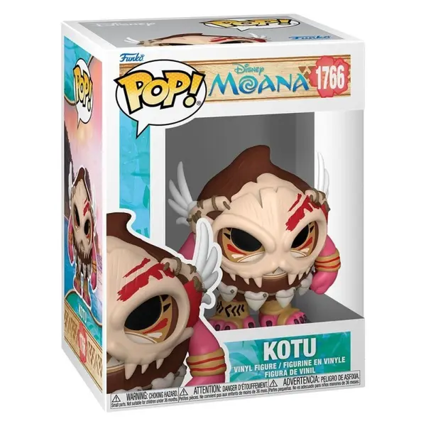 Vaiana, la Légende du Bout du Monde - Figurine POP! & Buddy Kotu 9 cm
