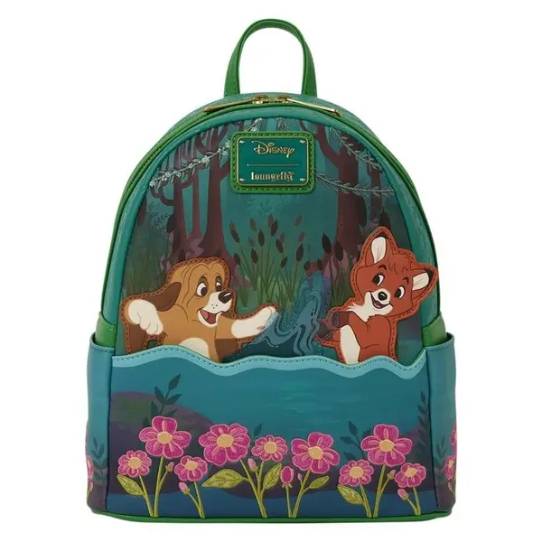 Disney - Mini sac à dos Rox et Rouky by Loungefly