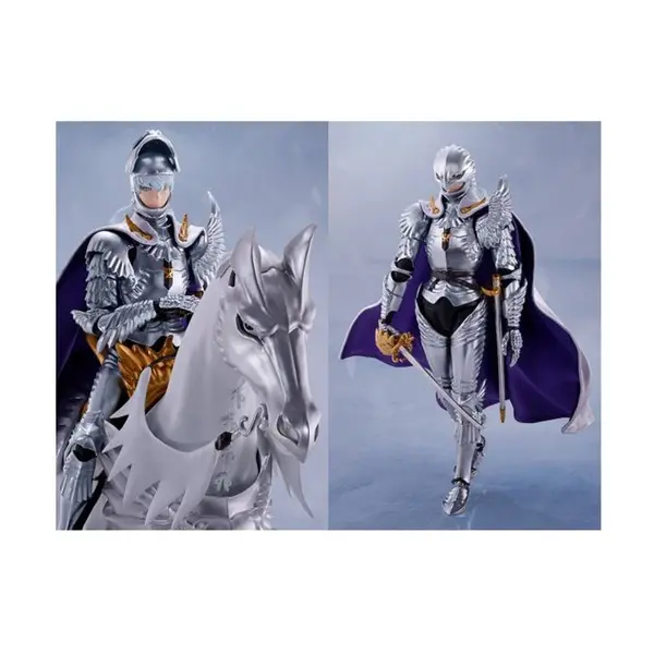 Figurine Berserk - Griffith Hawk Of Light & Horse SH Figuarts 15cm