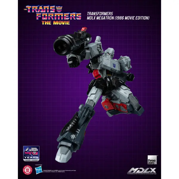 TRANSFORMERS Figurine Megatron 1986 Movie Edition MDLX Threezero