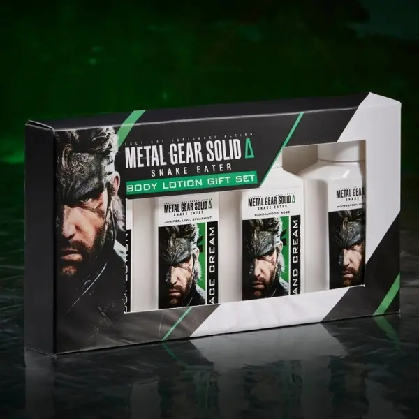 Metal Gear Solid - Coffret cadeau Metal Gear Solid Lotion Corporelle