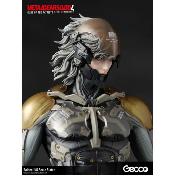 METAL GEAR SOLID 4 Statue Raiden Gecco