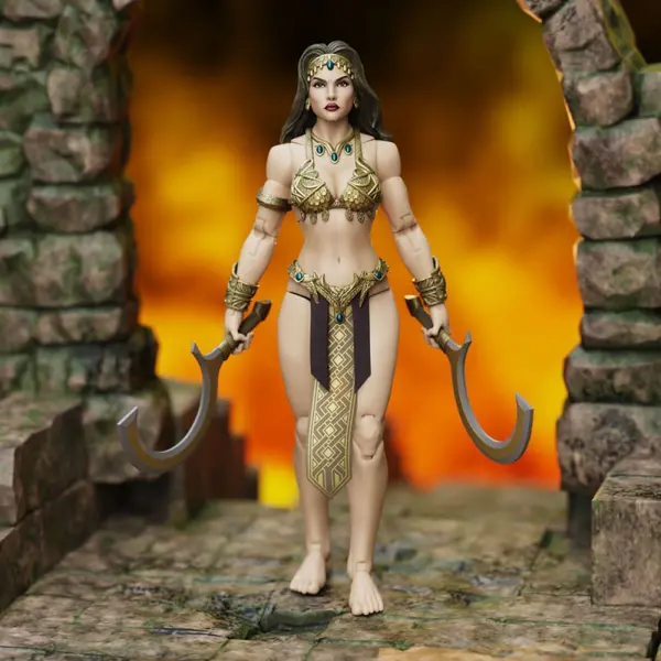 CONAN LE BARBARE Figurine Bêlit Queen of the Black Coast Epic H.A.C.K.S. Boss Fight Studio