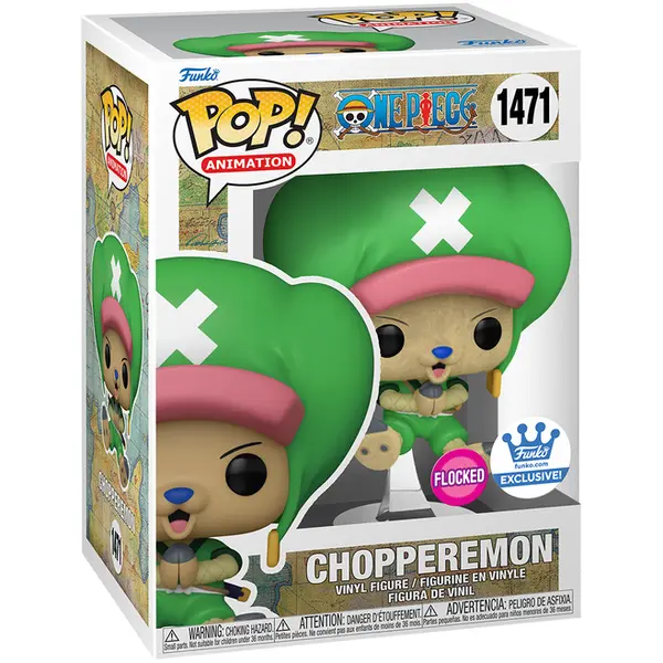ONE PIECE - CHOPPEREMON FLOCKED