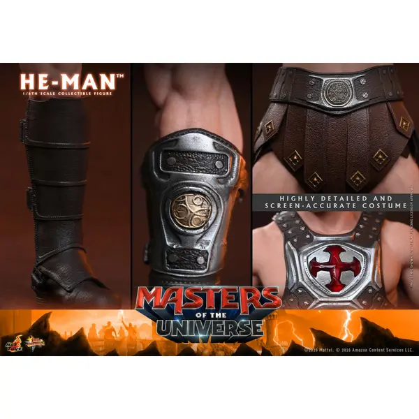 MAITRES DE L'UNIVERS Figurine Movie Masterpiece Musclor Hot Toys