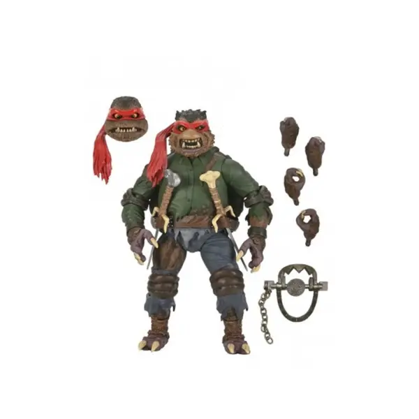 Figurine Universal Monsters X Tmnt - Ultimate Raphael As The Wolfman 18cm