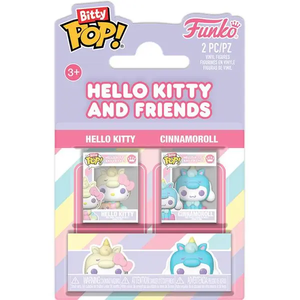 HELLO KITTY - HELLO KITTY & CINNAMONROLL BITTY POP