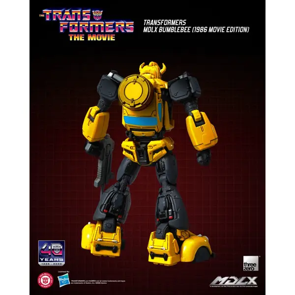 TRANSFORMERS Figurine Bumblebee 1986 Movie Edition MDLX Threezero
