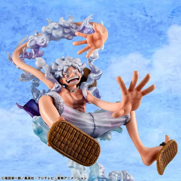 ONE PIECE Figurine Monkey D. Luffy Gear Fifth P.O.P. Evolutionary History Megahouse