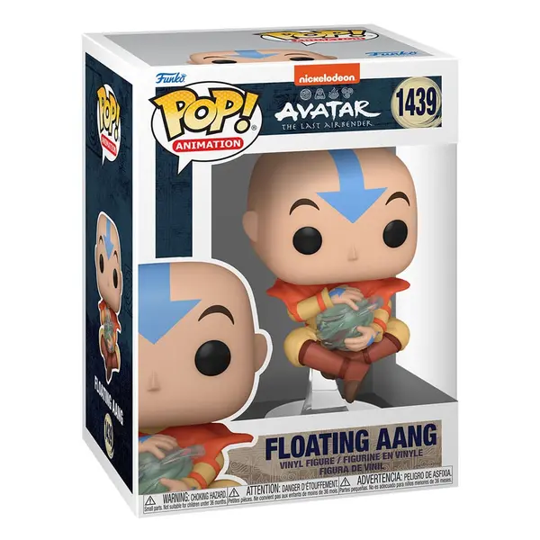 AANG FLOATING AVATAR LE DERNIER MAITRE DE L AIR FIGURINE POP ANIMATION VINYL 9 CM