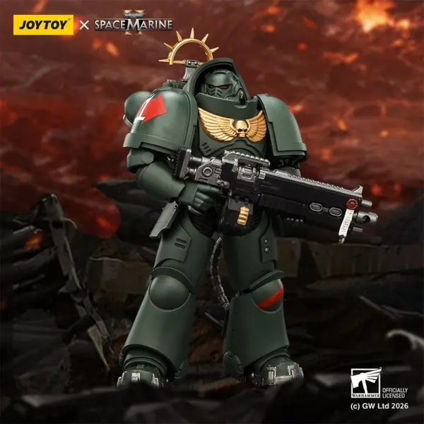 Warhammer 40k - Figurine Game Edition Dark Angels Heavy Intercessor 13 cm