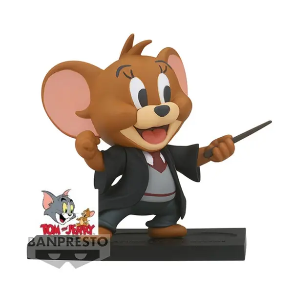 Figurine Tom And Jerry - Jerry Gryffindor / Gryffondor 100Th Anniversary 6cm