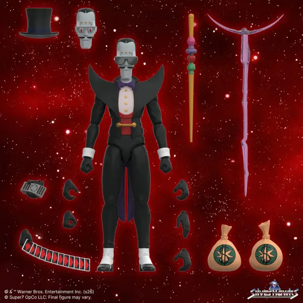 SILVERHAWKS Figurine Ultimates Poker-Face Toon Super7