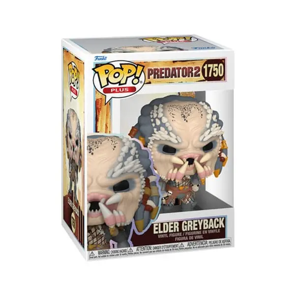 ELDER GREYBACK PREDATOR POP PLUS MOVIES VINYL FIGURINE 9 CM