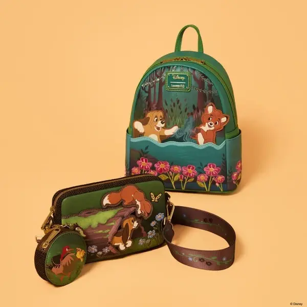 Disney - Mini sac à dos Rox et Rouky by Loungefly