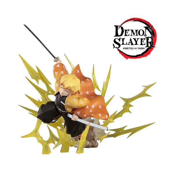 Figurine Demon Slayer Kimetsu No Yaiba - Agatsuma Zenitsu Breath Of Thunder Figuarts Zero 21cm