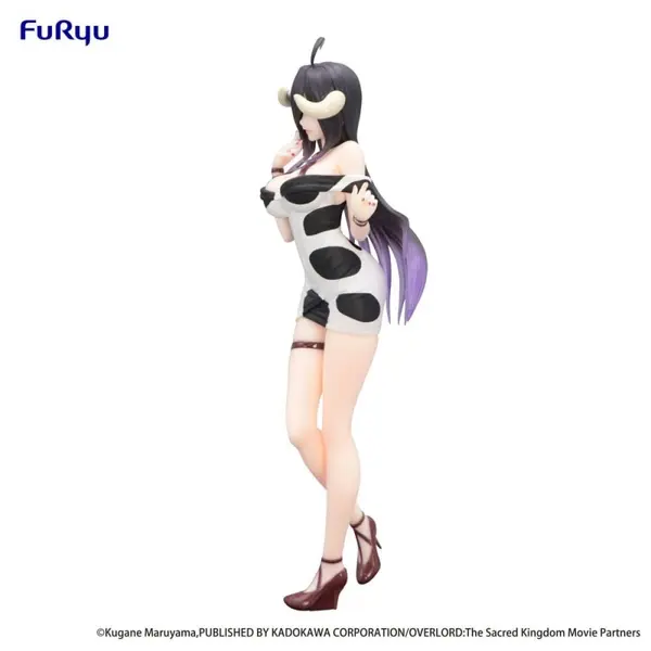 Overlord - Statuette Trio-Try-iT Albedo Mini Dress Cow Pattern Ver. 21 cm