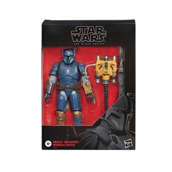 Figurine Star Wars Mandalorian - Heavy Infantry Mandalorian Black Series 15cm