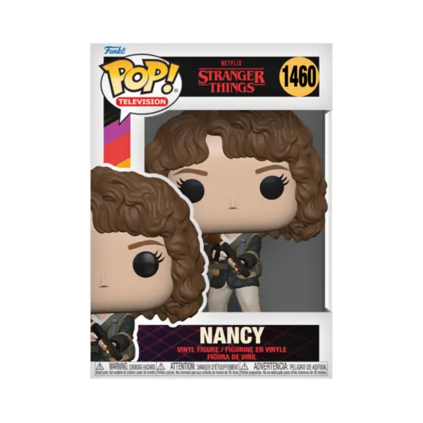 Figurine Stranger Things S4 - Hunter Nancy Shotgun Pop 10cm