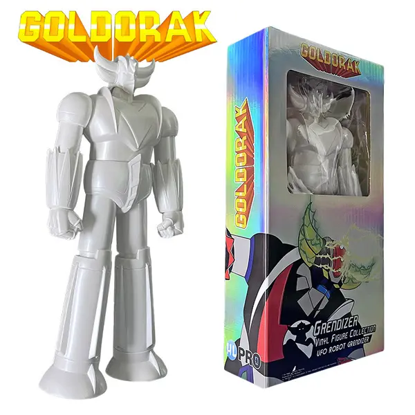 GOLDORAK Figurine Goldorak One Metalised Color White HL PRO
