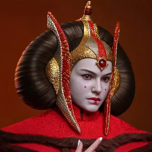 STAR WARS Figurine Reine Amidala Movie Masterpiece Hot Toys