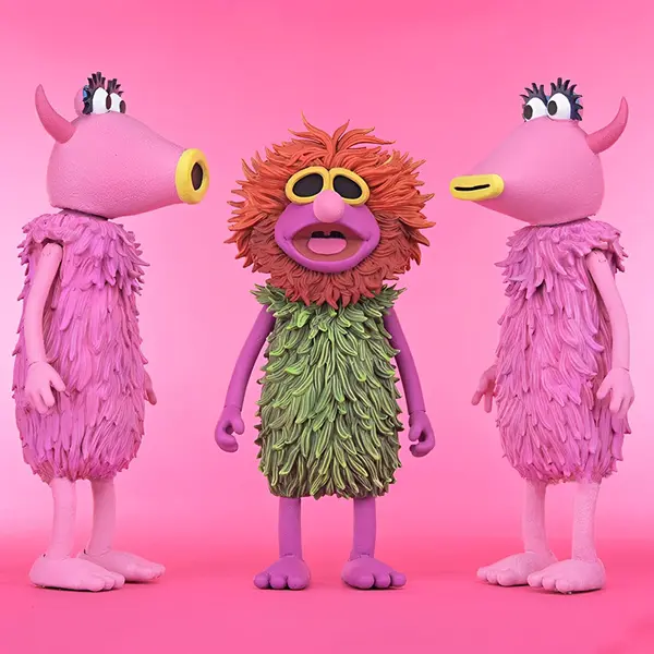 LE MUPPET SHOW Pack 3 Figurines Mahna Mahna & The Snowths Ultimate Neca