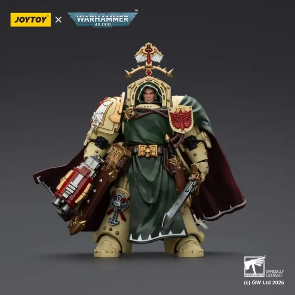 Warhammer 40k: Dark Angels - Figurine Belial Grand Master of The Deathwing avec the Sword of Silence and Storm Bolter 14 cm