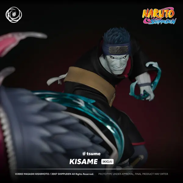 NARUTO SHIPPUDEN Statue Ikigai Kisame Tsume Art