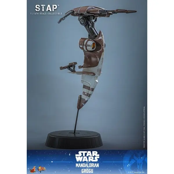 STAR WARS The Mandalorian & Grogu Véhicule STAP Hot Toys