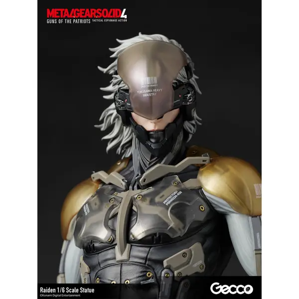 METAL GEAR SOLID 4 Statue Raiden Gecco
