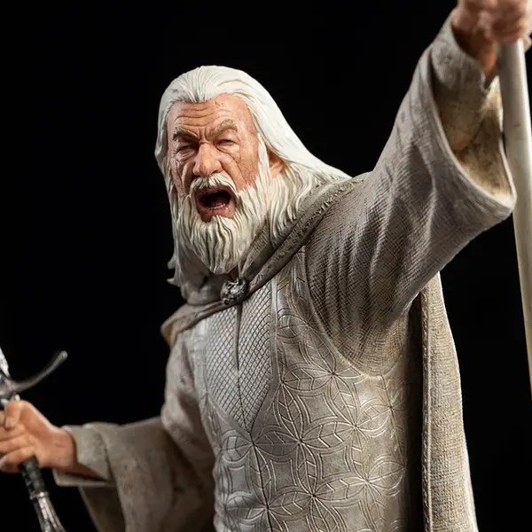 LE SEIGNEUR DES ANNEAUX Figurine Gandalf le Blanc Figures of Fandom Weta
